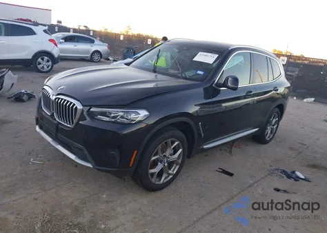 2023 BMW X3 xDrive30I z USA, uszkodzony, nr VIN 5UX53DP02P9R23594
